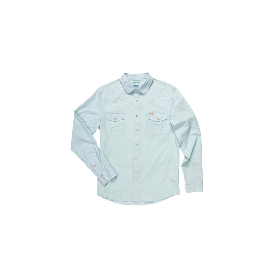 Sendero Provisions Co. Confluence Tech Shirt MATAGORDA SKY