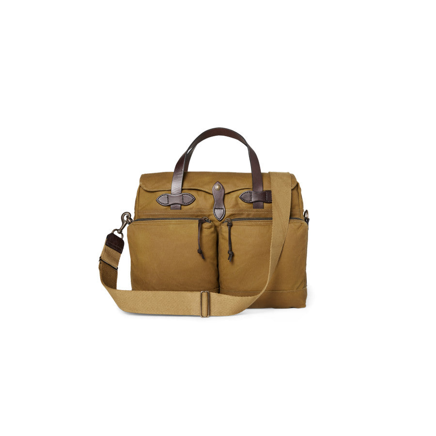 Filson Filson 24hr Tin Briefcase Dark Tan