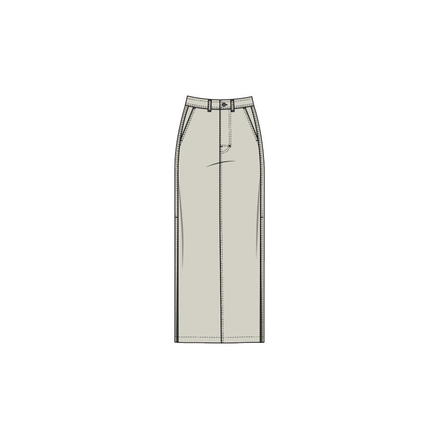 Prana Rock Ridge Maxi Skirt BEACH PEBBLE