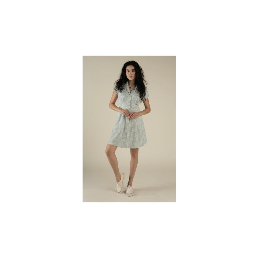Sendero Provisions Co. Marabella Dress PARLOR ROSE - DUSTY BLUE