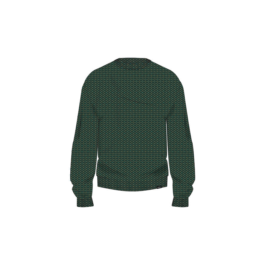 Prana Prana M Coupeville Crew Sweater Cargo Green