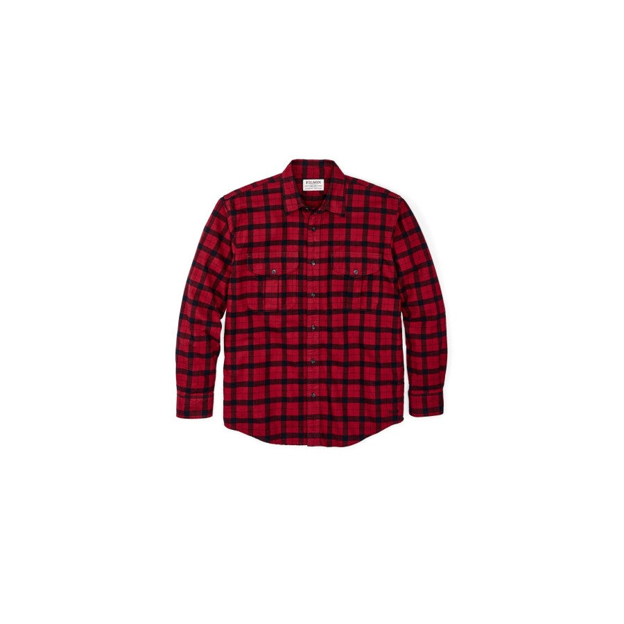 Filson Filson M Alaskan Guide Shirt Red/Black Plaid