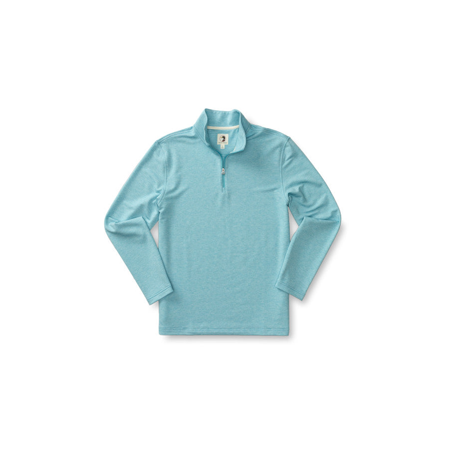 Duck Head Dh M Ls Wakeman Stripe Performance Qz LAKE BLUE HEATHER (168)
