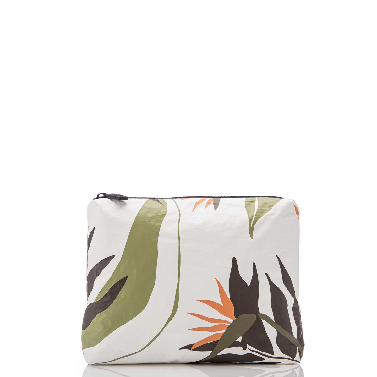 Aloha Small Pouch Painted Birds Neutrals