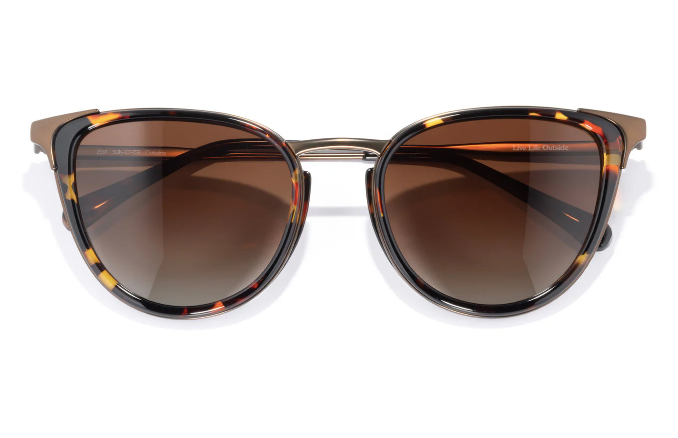 Sunski Catalina Tortoise Sepia