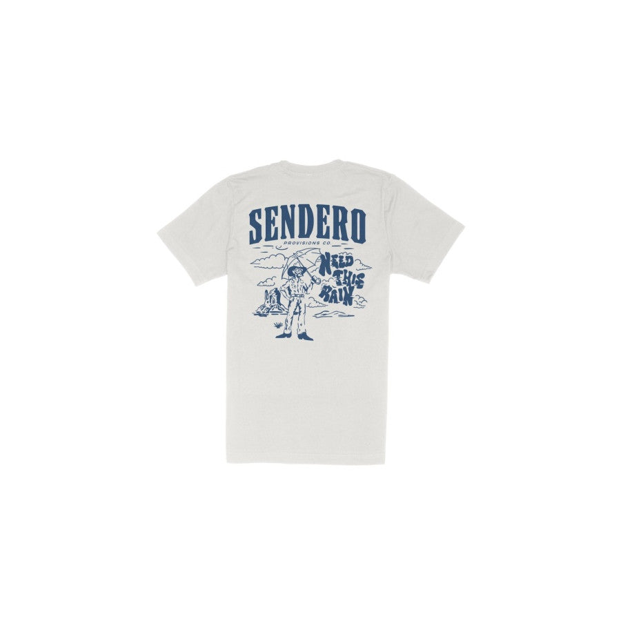 Sendero Provisions Co. Sendero M Need This Rain T-shirt Vintage White