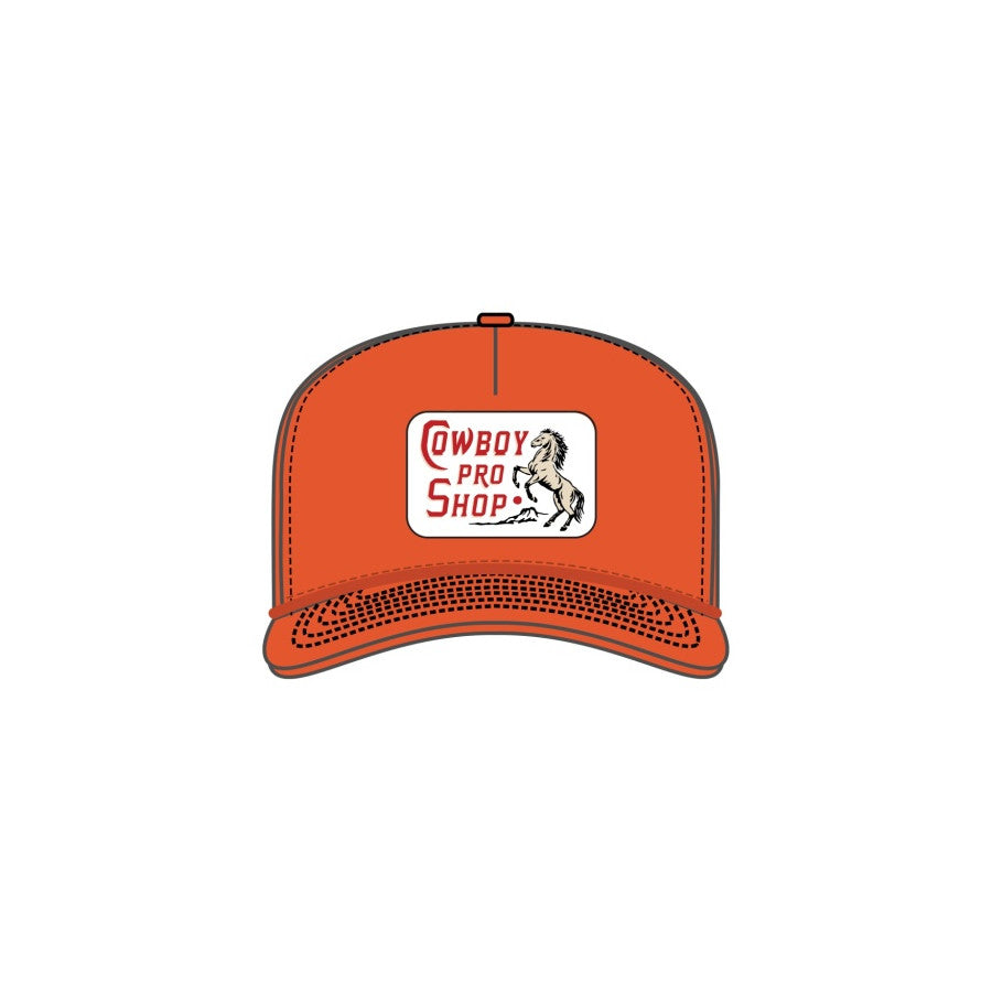 Sendero Provisions Co. Cowboy Pro Shop Hat ORANGE
