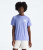 The North Face Womens Tri-blend Vibey Sun Tee Periwinkle Glow/White Heather