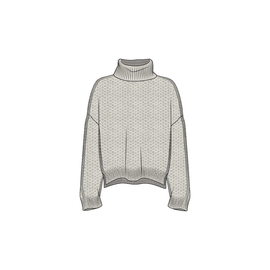 Prana Prana W Leavenworth Turtleneck Beach Pebble