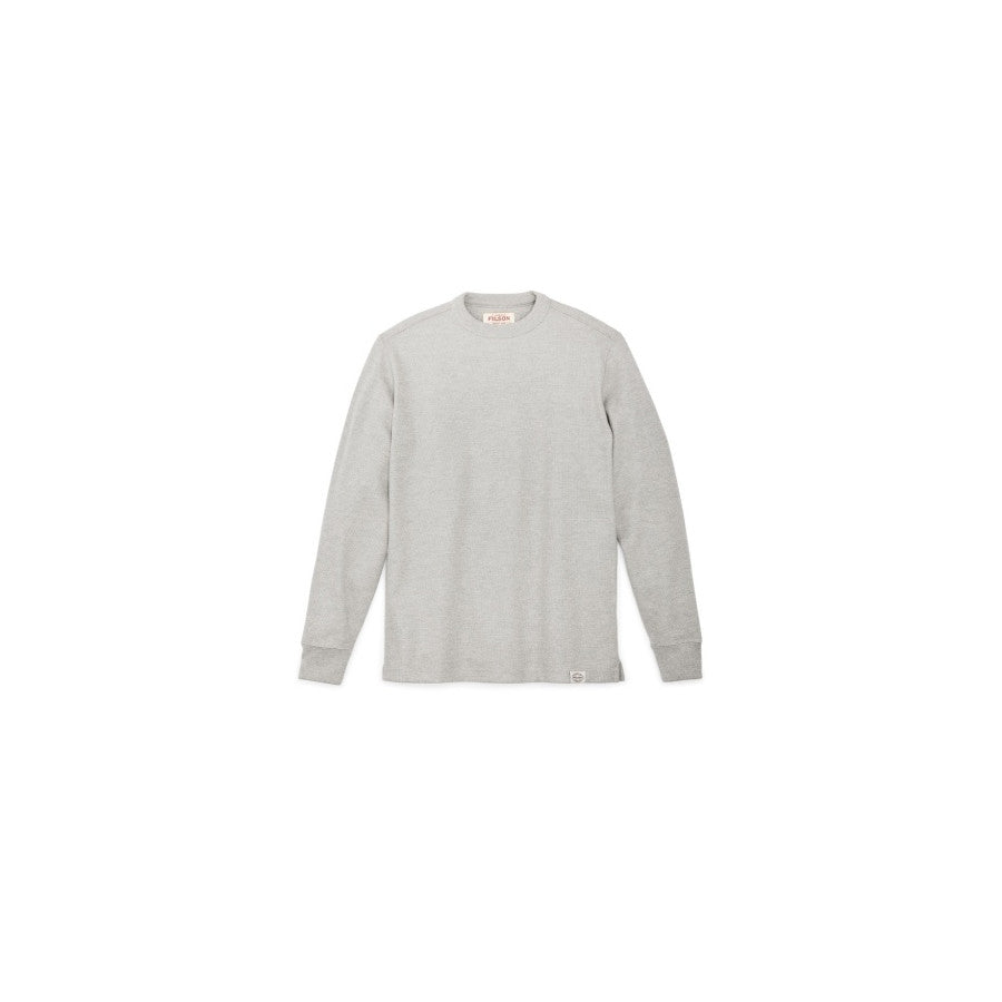 Filson Filson M Waffle Knit Thermal Crewneck Light Heather Gray