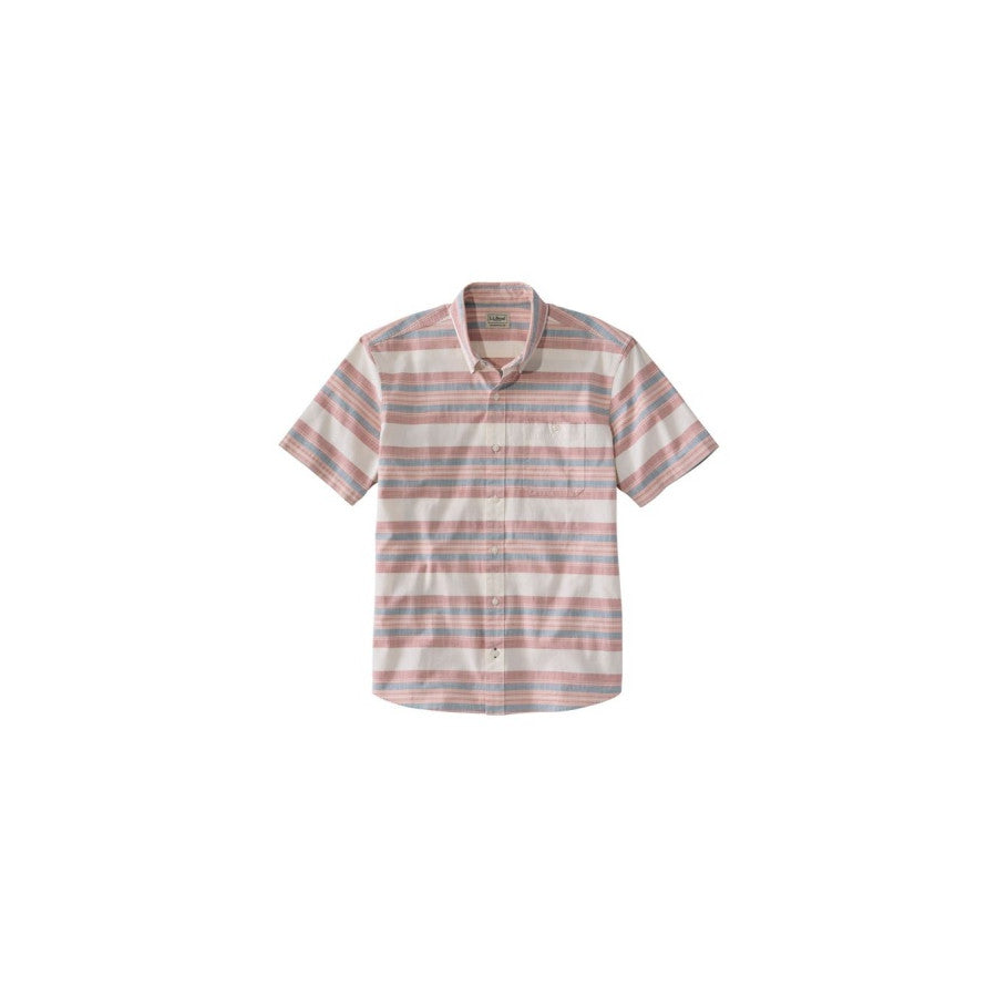 L.l.bean Llb M Comfort Stretch Shirt Faded Redwood