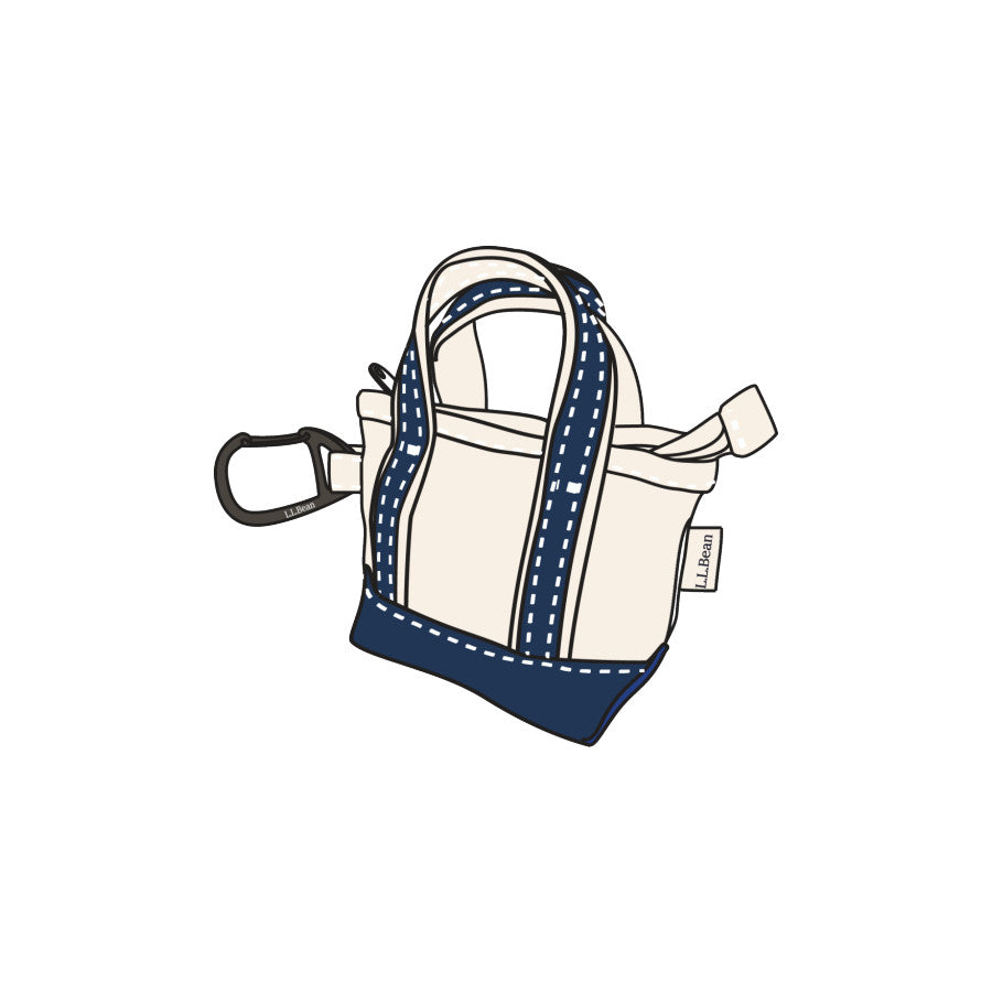 L.l.bean Micro Boat And Tote NAVY