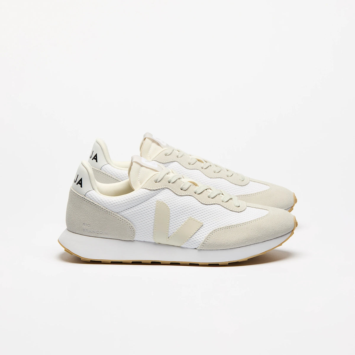 Veja Womens Rio Branco II White/Pierre