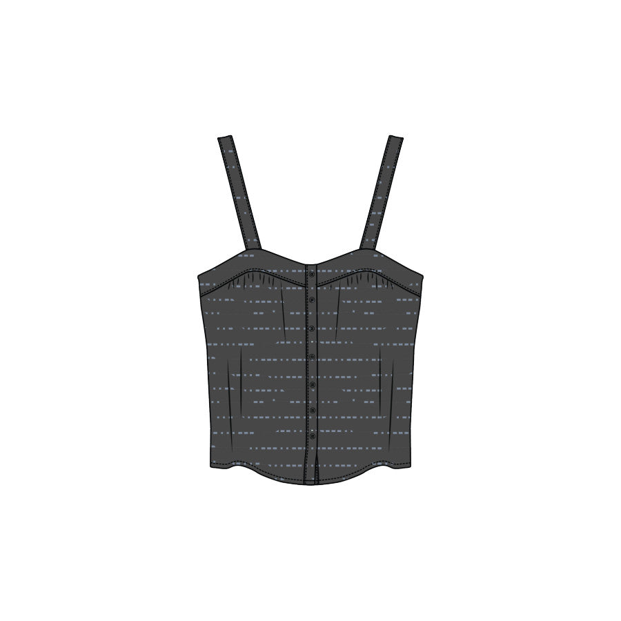 Prana Goldie Beach Tank Top BLACK