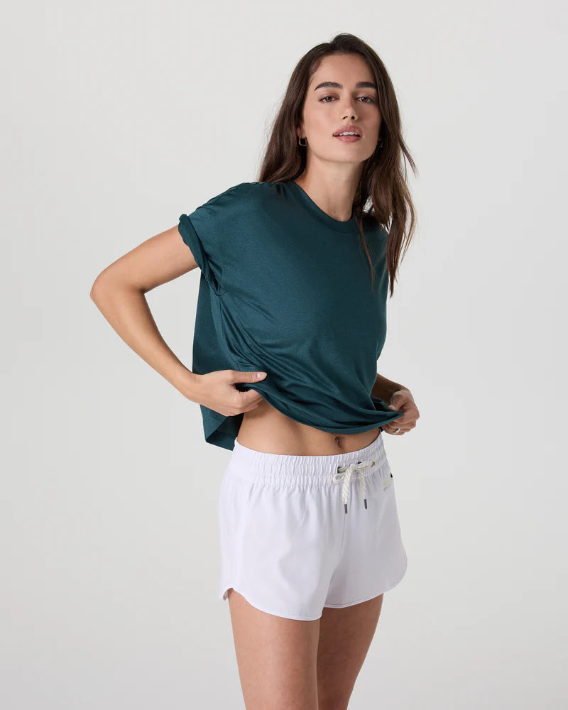 Vuori Womens Energy Tee oss Heather / M