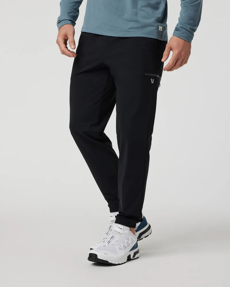 Vuori Mens Fleet Sport Jogger Black