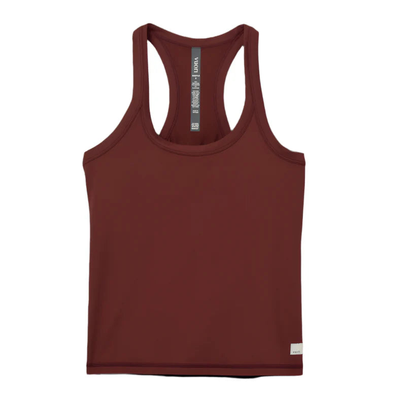 Vuori Womens SL Lux Racerback Tank Burnt Sienna