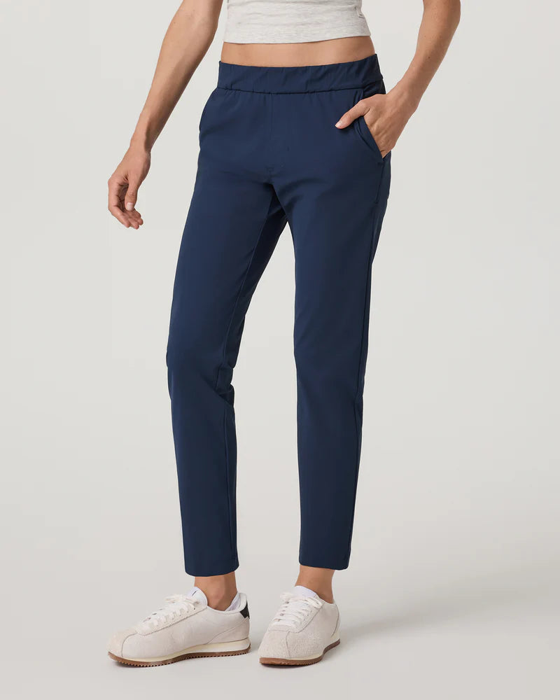 Vuori Womens Miles Ankle Pant blue coast