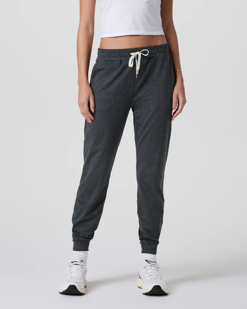 Vuori Womens Performance Jogger Charcoal Heather