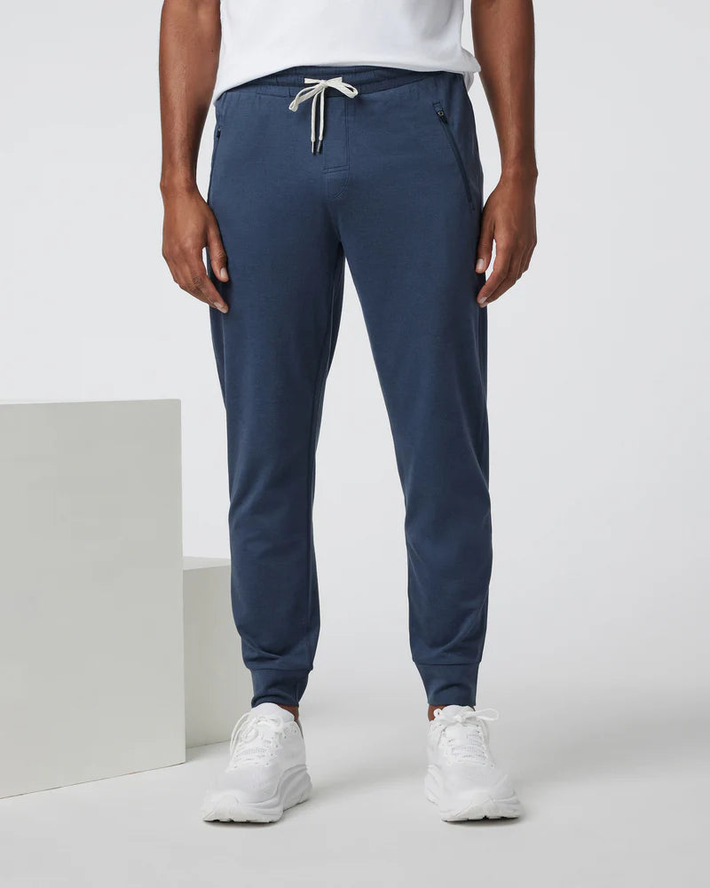 Vuori Mens Ponto Performance Jogger Azure Heather