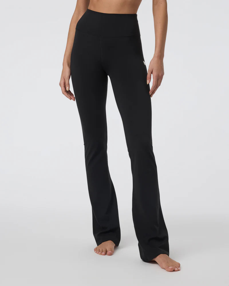 Womens Vuori Allthefeels Slim Flare Black