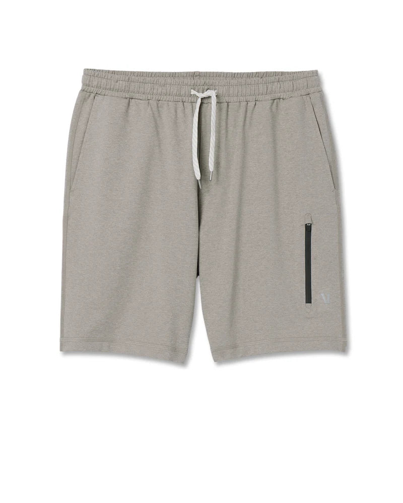 Vuori Mens Sunday Performance Short Mocha Heather