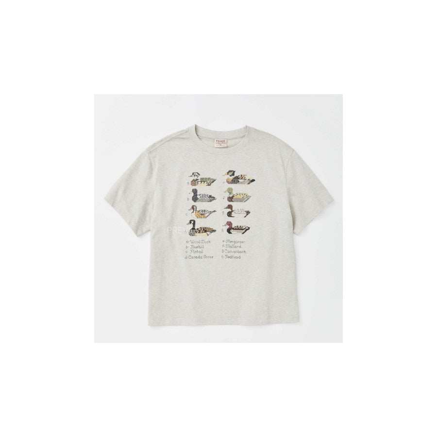 Filson Filson W Decoys Graphic Tee Oatmeal Heather