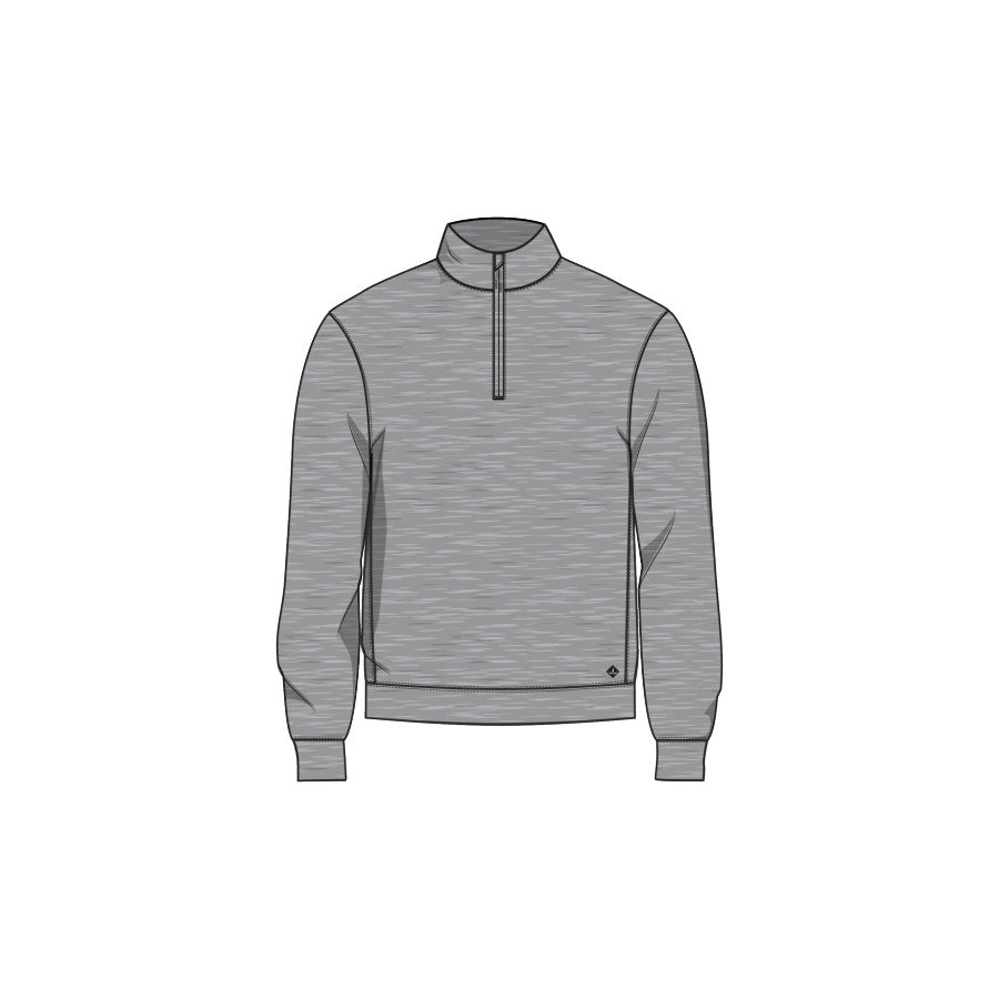 Prana Prana M Shea Soft Qz Medium Heather Grey