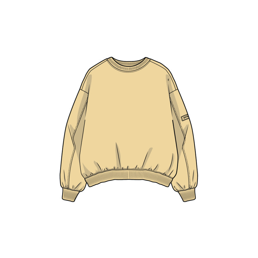 Prana Dreamfleece Sweatshirt Crew VANILLA BEAN