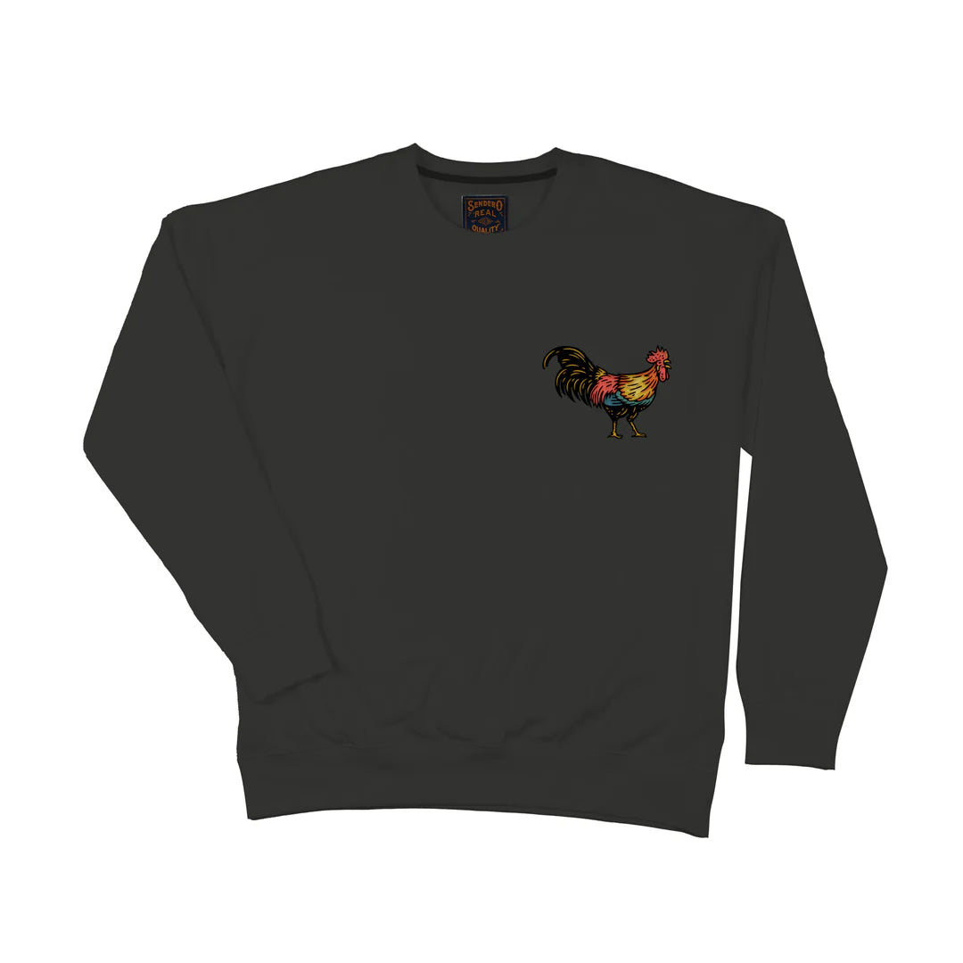 Sendero Provisions Co. Mens Yardbird Sweatshirt Vintage Black