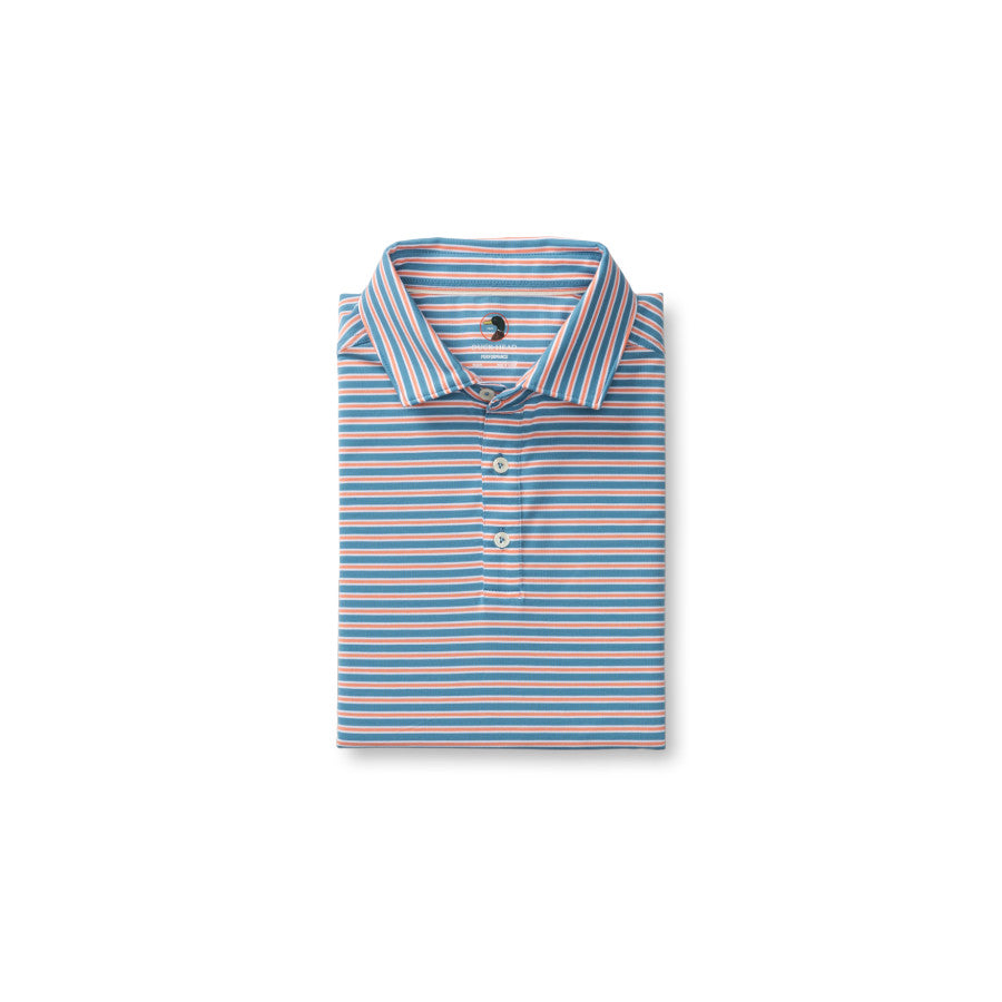 Duck Head Ss Summerford Performance Jersey Polo SUNWASHED BLUE (413)