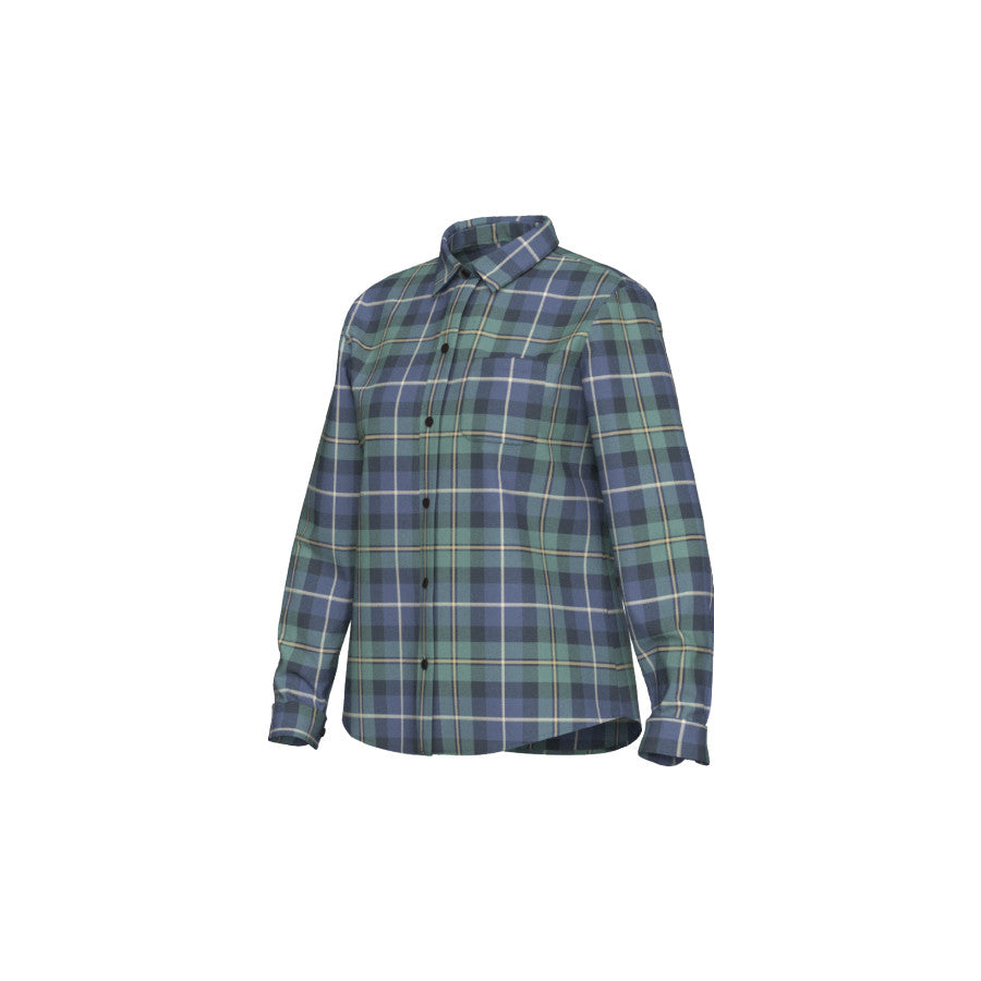 L.l.bean Llb W Scotch Plaid Shirt WASHED MACNEIL