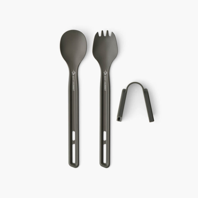 Frontier UL Cutlery Set - Long Handle Spoon &amp; Spork